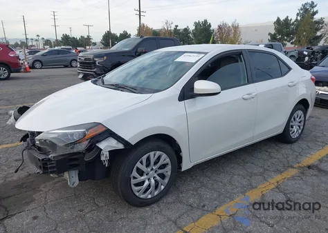 2017 Toyota Corolla Le из США, поврежденный, VIN 5YFBURHE4HP677586